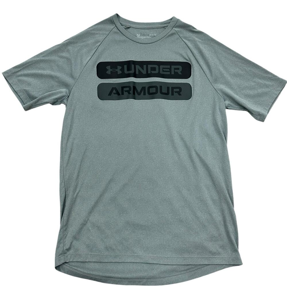 UNDER ARMOUR Men's Performance Chest Logo Top Small